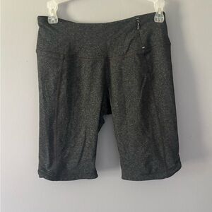 CALIA By Carrie Underwood Biker Shorts Gray Heather Workout Womens Small.